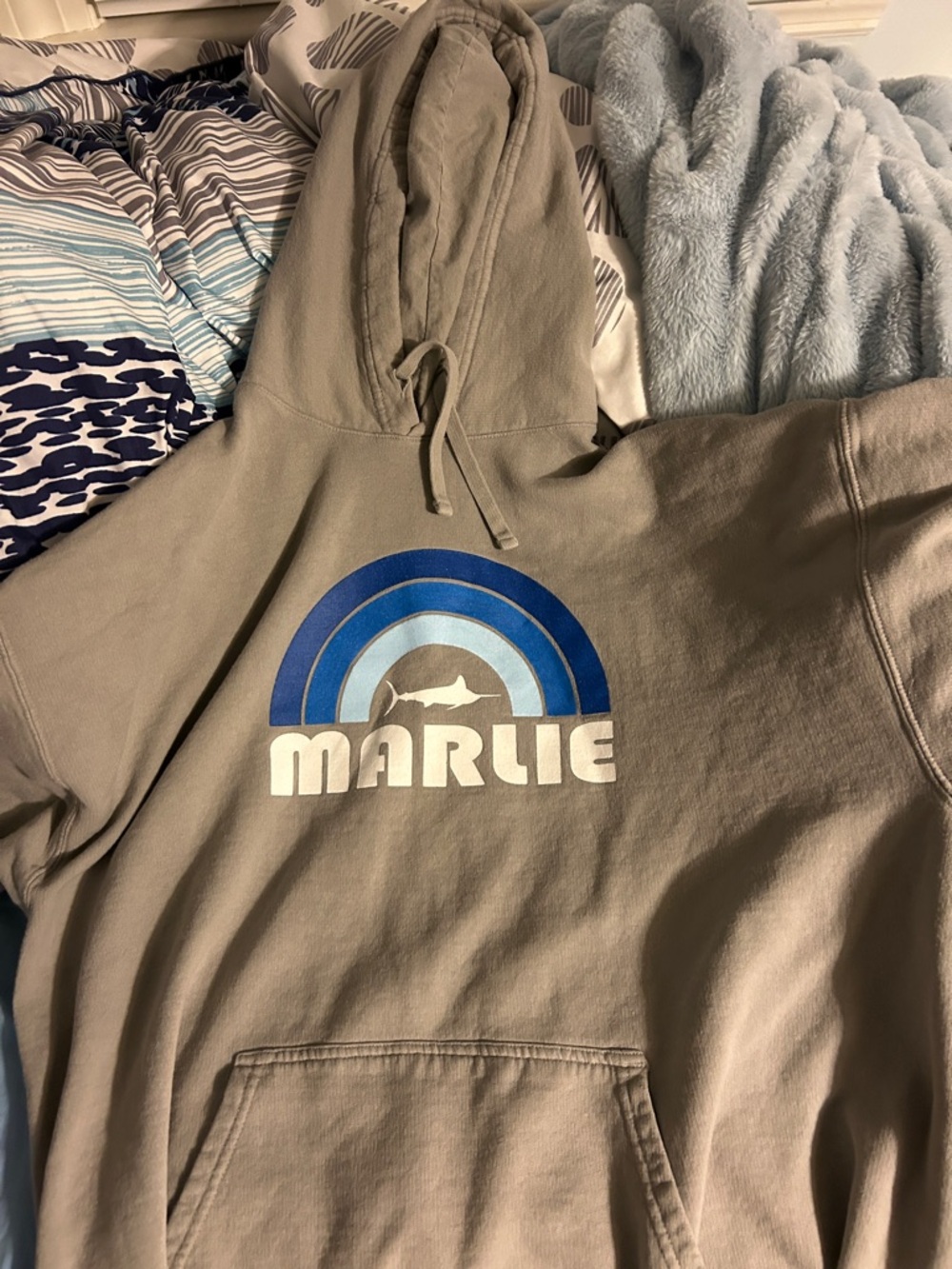 White Marlie Hoodie Not Sold anymore